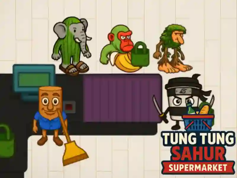 Jeu Supermarché Tung Tung Sahur en ligne