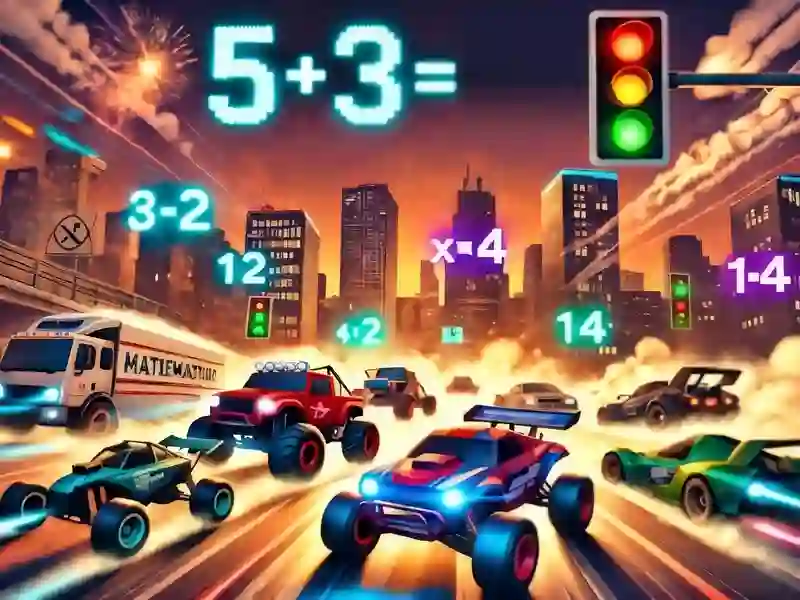 Jeu Mathématiques Racing en ligne