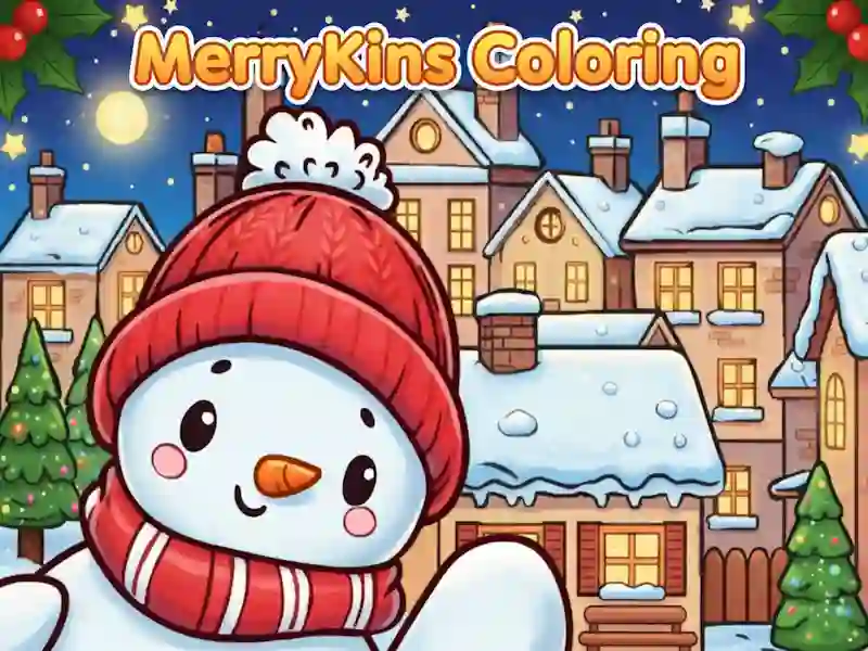 Jeu Coloriage MerryKins en ligne