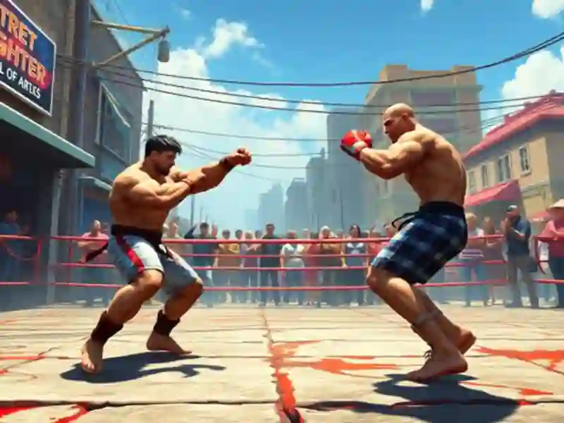 Jeu Real Street Fighter 3D en ligne