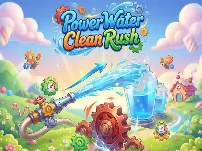 Jeu Ruée vers la propreté de l'eau puissante en ligne