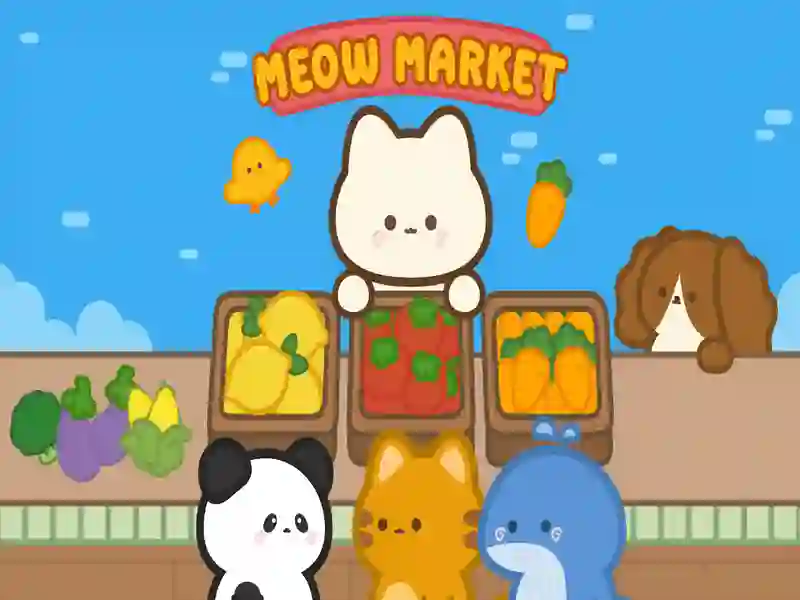 Jeu Marché de miaulement en ligne Jeu Marché de miaulement en ligne