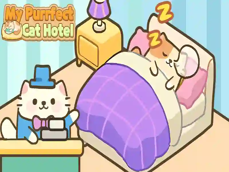 Jeu Mon hôtel de chat Purrfect en ligne