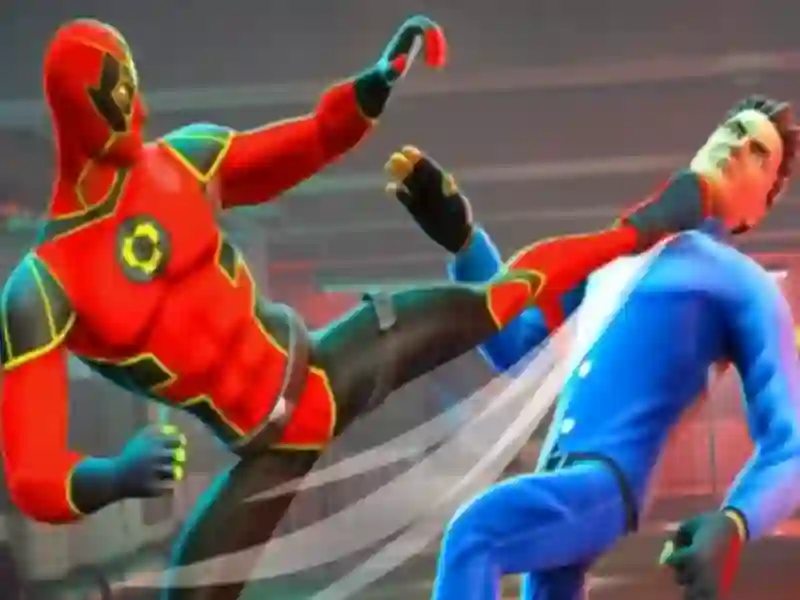 Jeu Combats de super-héros en ligne