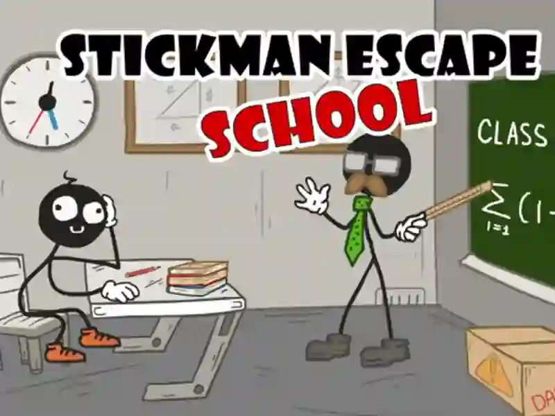 Jeu Stickman Escape School en ligne