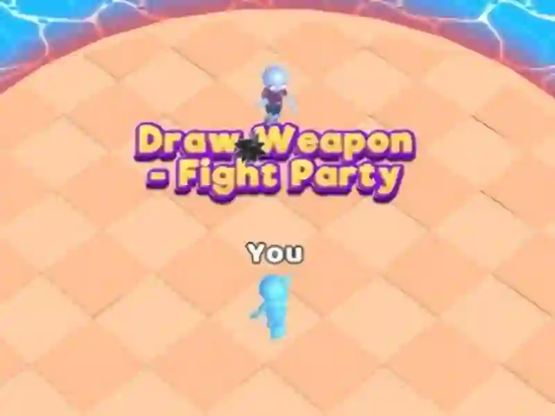 Jeu Dessiner une arme- Fight Party en ligne