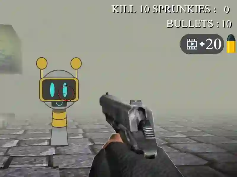 Jeu Shooter Sprunki 3D en ligne