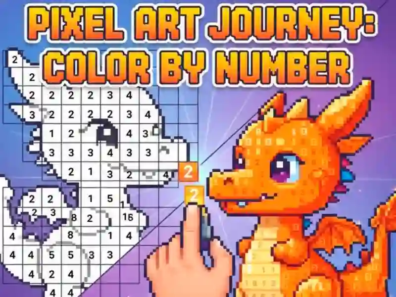 Jeu Dessiner une image par numéros Pixel Art en ligne