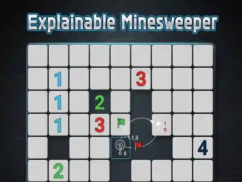 Jeu Démineur explicable en ligne
