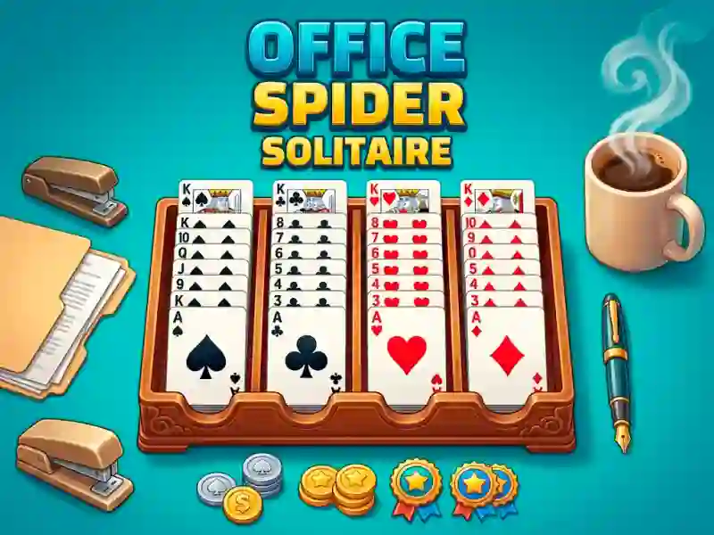 Jeu Office Spider Solitaire en ligne