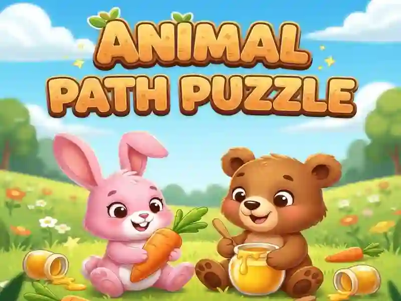 Jeu Puzzle du chemin des animaux en ligne