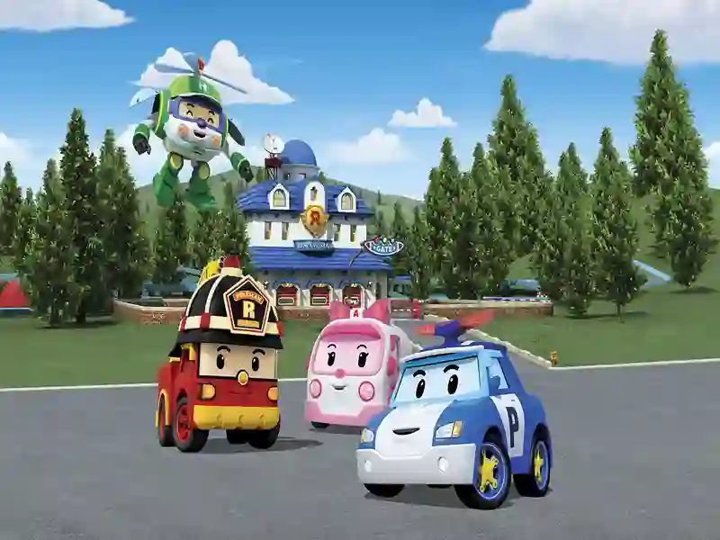 Jeu Robocar Poli en ligne