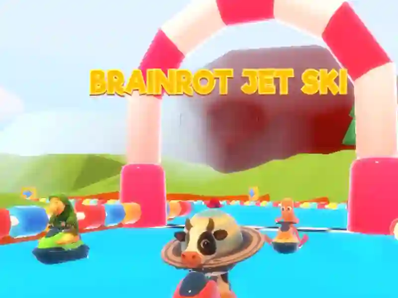 Jeu Brainrot Jet Ski Racing en ligne