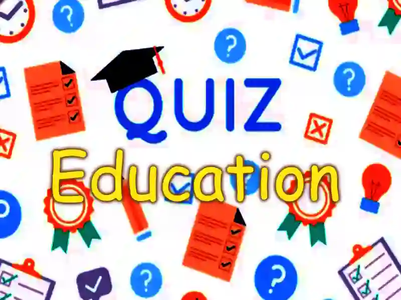 Jeu Éducation du quiz en ligne