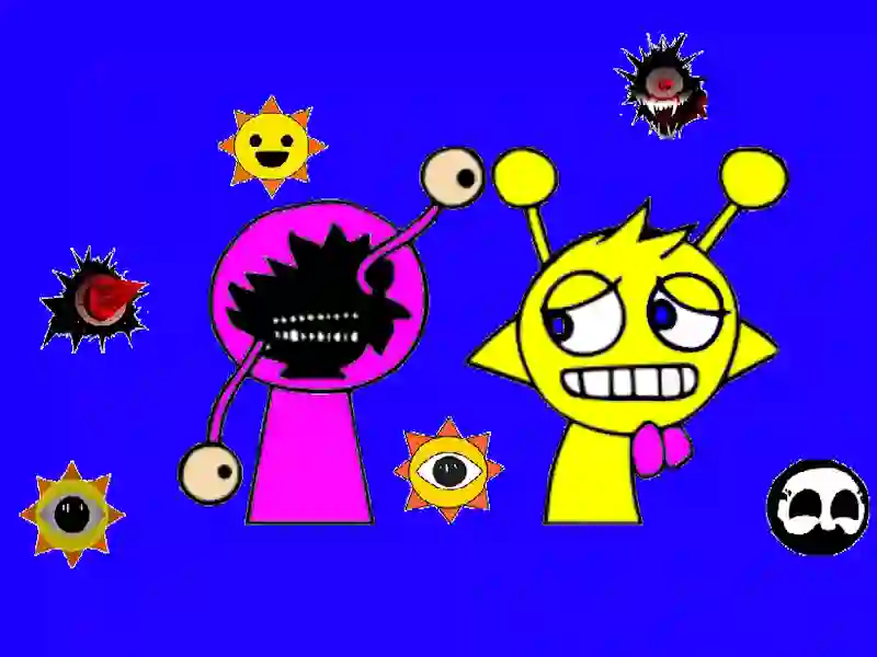 Jeu Coloriage bébé sprunk cassettes peinture en ligne