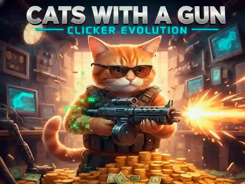 Jeu Chats avec une évolution du Clicker Gun en ligne