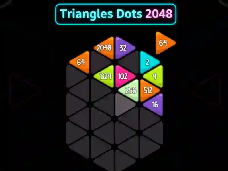 Jeu Triangles Points 2048 en ligne