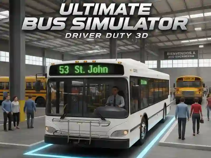 Jeu Pilote de simulateur de bus ultime Duty 3D en ligne