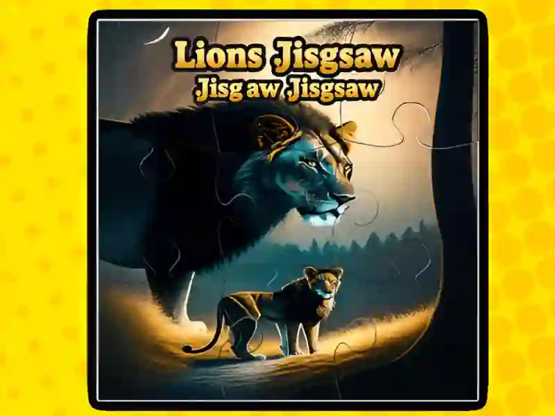 Jeu Puzzle Lions en ligne