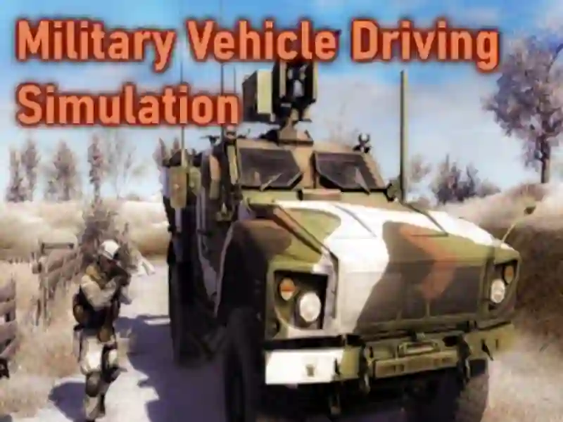Jeu Simulation de conduite de véhicules militaires en ligne