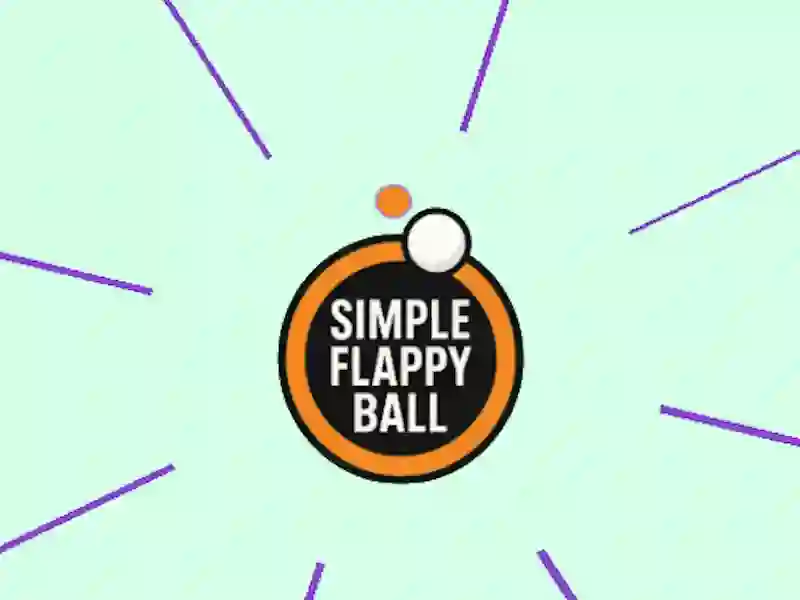 Jeu Simple boule de flappy en ligne Jeu Simple boule de flappy en ligne