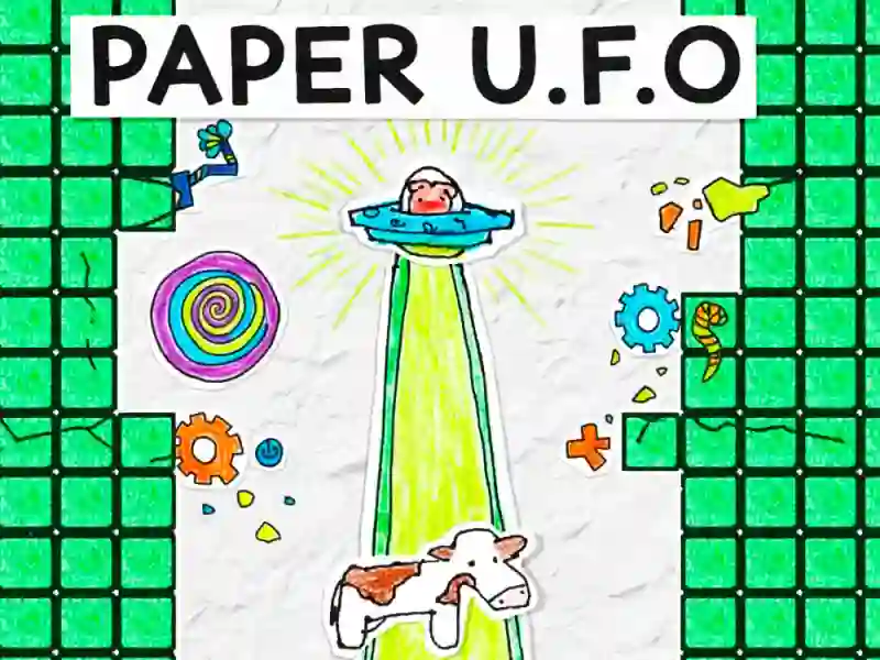 Jeu Papier U. F. O. en ligne