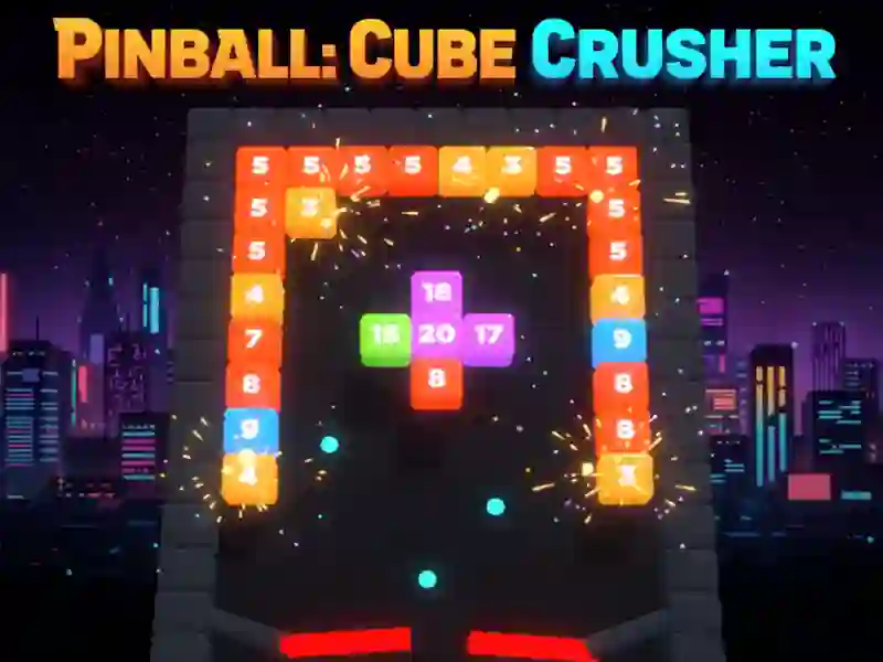 Jeu Pinball : Broyeur de cubes en ligne