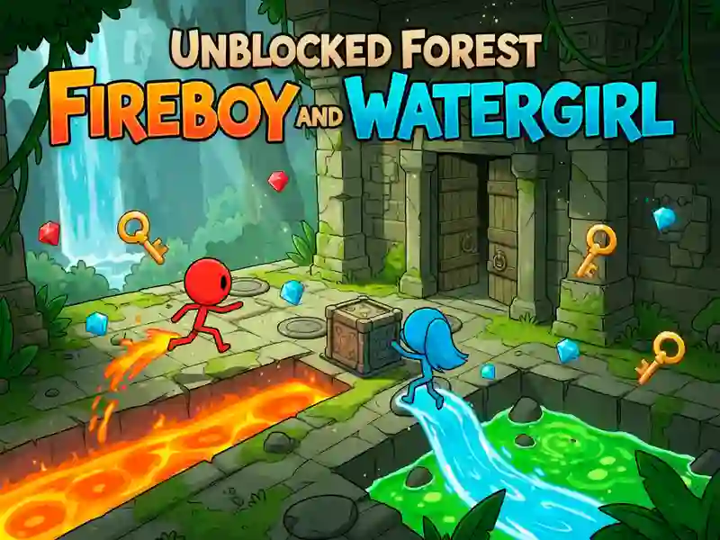 Jeu Forest Fireboy et Watergirl débloqués en ligne