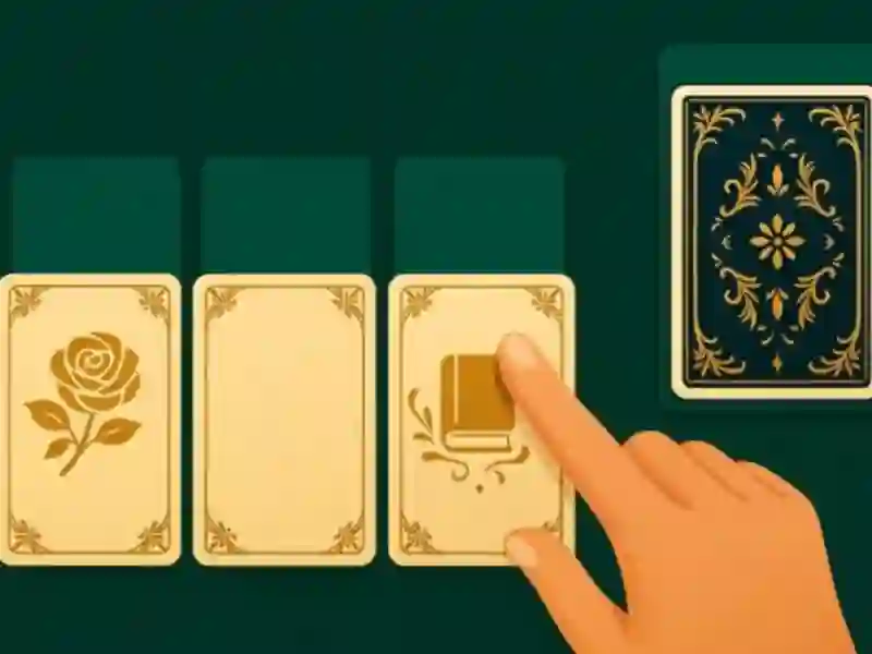 Jeu Solitaire. Tri des cartes en ligne