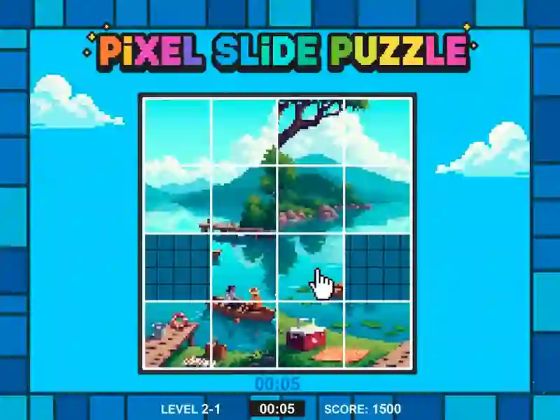 Jeu Puzzle de diapositives de pixels en ligne