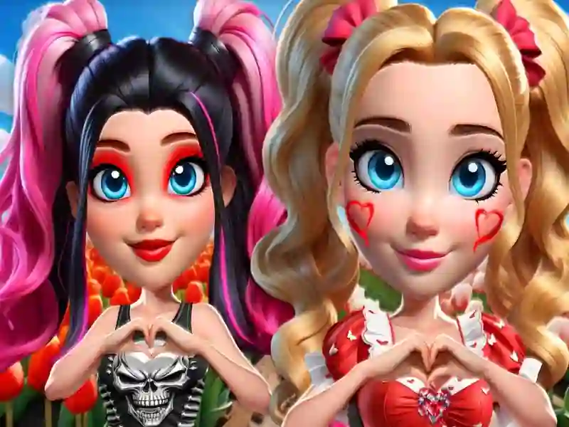 Jeu Coeurs vibrants glamour vs punk en ligne