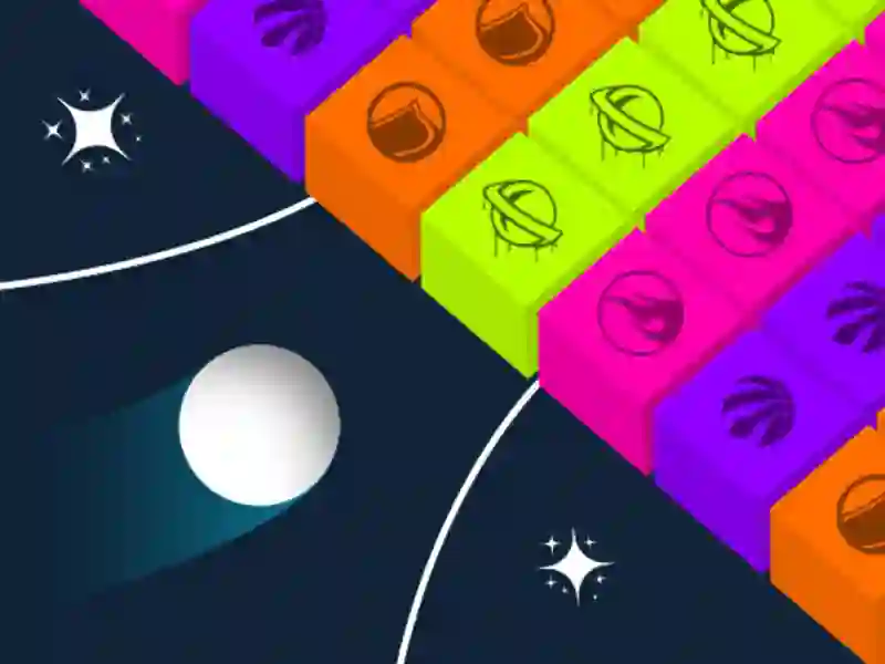 Jeu Jeu de boule de couleur roulante en ligne