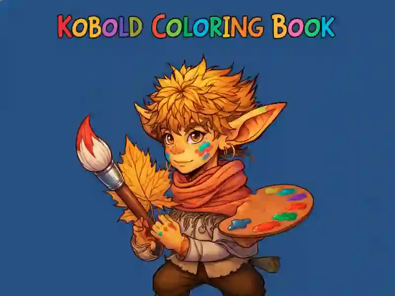Jeu Livre de coloriage Kobold en ligne