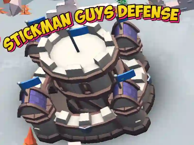 Jeu Défense des gars de Stickman en ligne