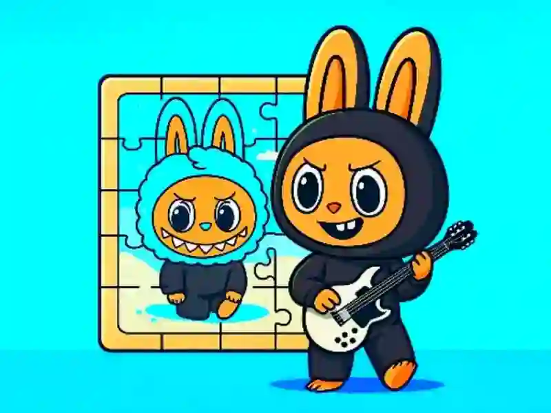 Jeu Défi de puzzle Labubu en ligne