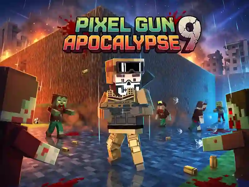 Jeu Pixel gun apocalypse 9 en ligne