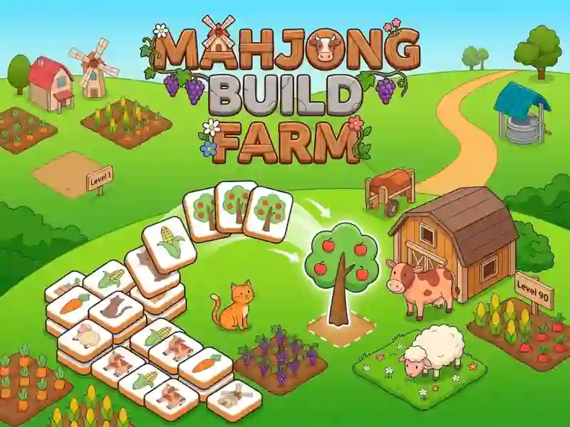 Jeu Mahjong Build Farm en ligne