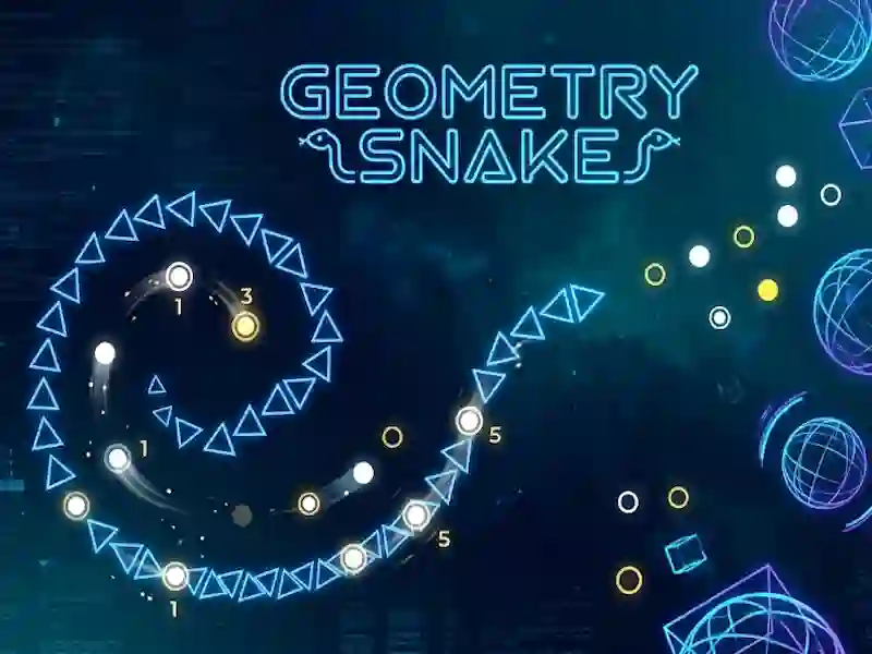 Jeu Geometry Snake en ligne