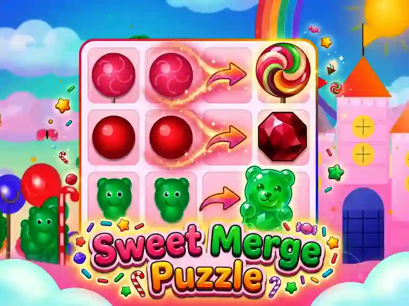 Jeu Sweet Merge Puzzle en ligne