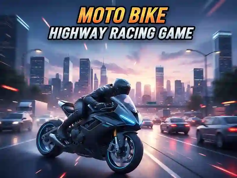 Jeu Jeu de course de moto sur autoroute en ligne