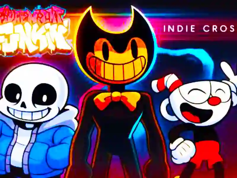 Jeu FNF vs croix indie en ligne