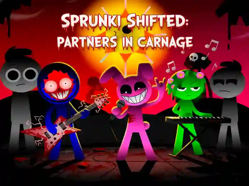 Jeu Sprunki Shifted : partenaires dans le carnage en ligne