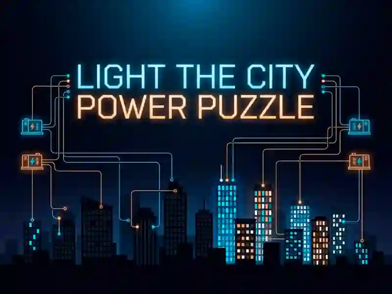 Jeu Light the City Power Puzzle en ligne