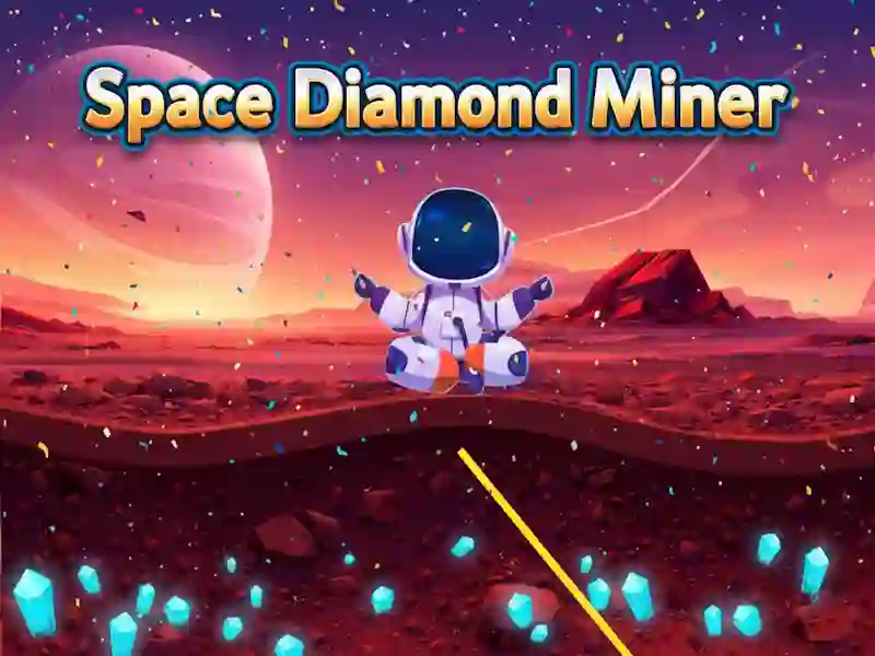 Jeu Mineur de diamants spatiaux en ligne