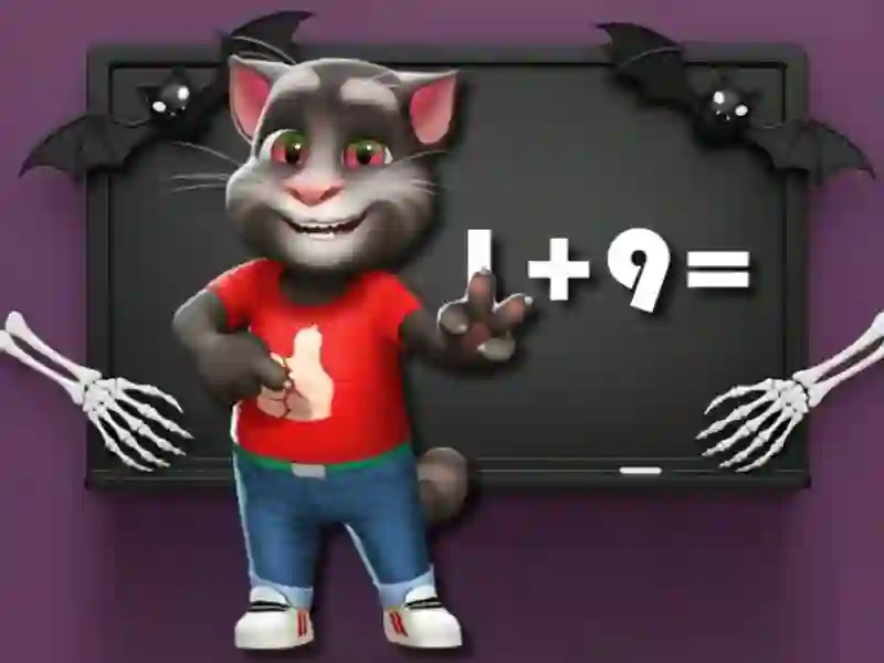 Jeu Défi Tom Math d'Halloween en ligne