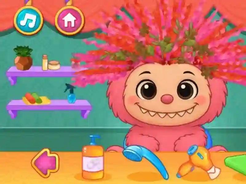 Jeu Salon de coiffure Labubu en ligne