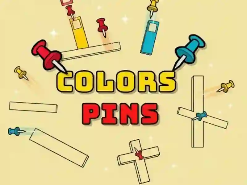 Jeu Épingles de couleurs en ligne