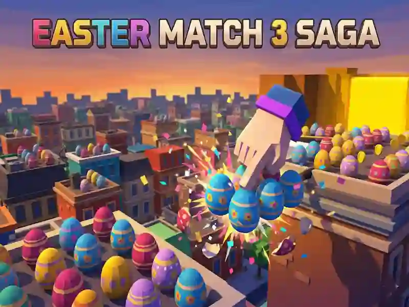 Jeu Easter Match 3 Saga en ligne