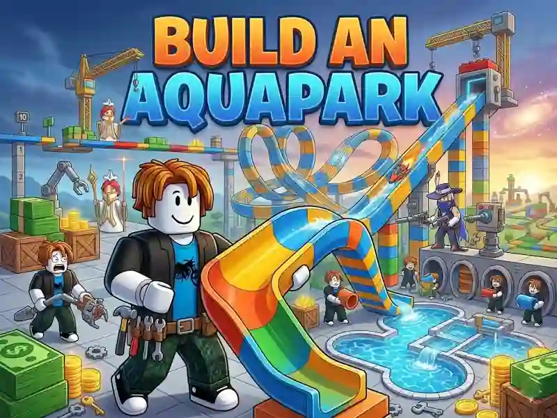 Jeu Construire un parc aquatique en ligne