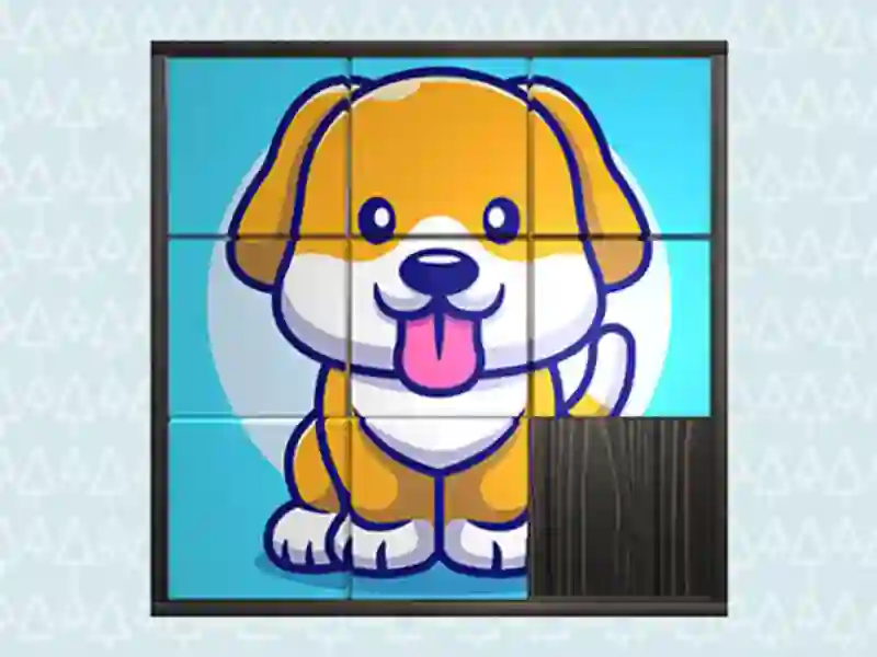 Jeu Puzzle coulissant pour enfant modèle 3D en ligne